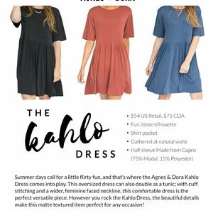 A&D Kahlo Dress - Black